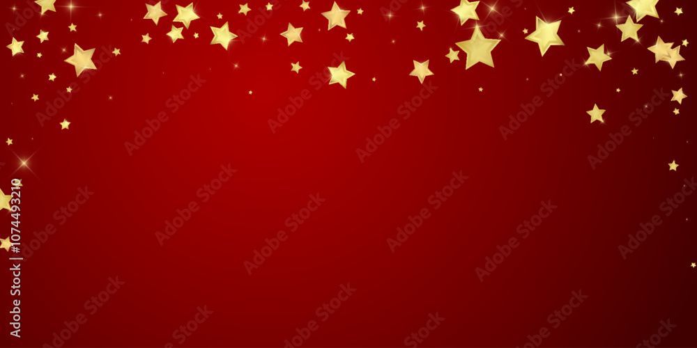 Magic stars vector overlay. Gold stars scattered Magic stars vector overlay. Gold stars scattered