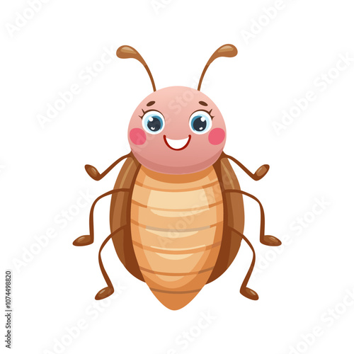Lice Insect Bug Animal Animation Kawaii Character Pest
