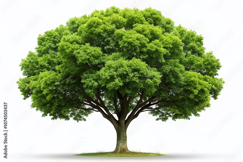 Isolated Majestic Tree on White Background with High Depth of Field for Nature, Landscape, and Environmental Concepts in Photography Isolated Majestic Tree on White Background with High Depth of Field for Nature, Landscape, and Environmental Concepts in Photography