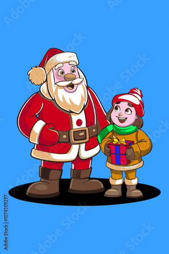 Babbo Natale che sorride 01