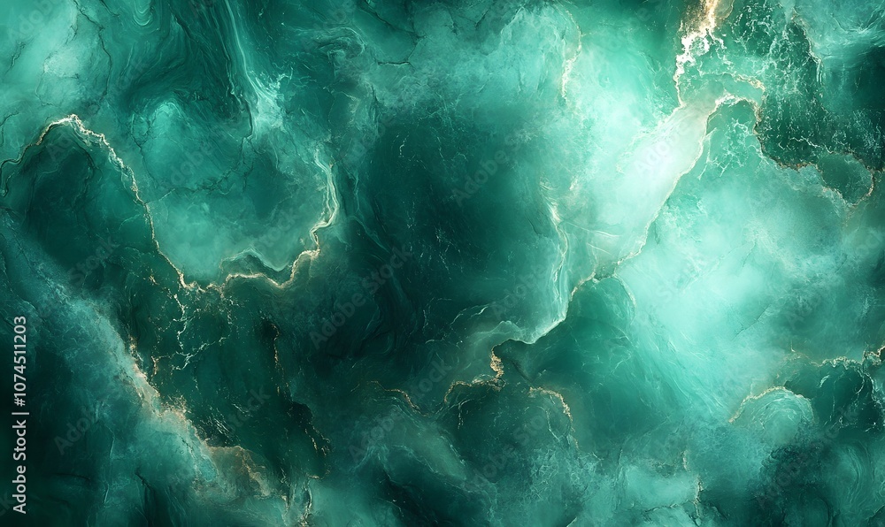 Green marble texture for decoration, Generative AI Green marble texture for decoration, Generative AI