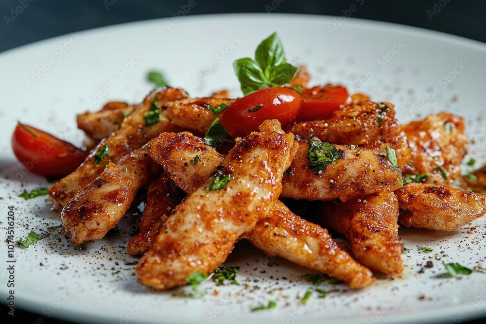 Fresh ingredients on a simple plate for a quick meal or snack Fresh ingredients on a simple plate for a quick meal or snack