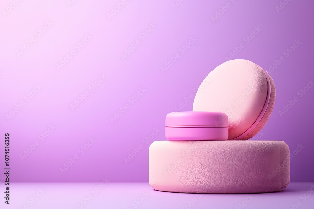Smooth Round Shapes on a Warm Taupe Background: Minimalistic Scene Featuring Soft Curves and Elegant Design Elements for Modern Aesthetics Smooth Round Shapes on a Warm Taupe Background: Minimalistic Scene Featuring Soft Curves and Elegant Design Elements for Modern Aesthetics