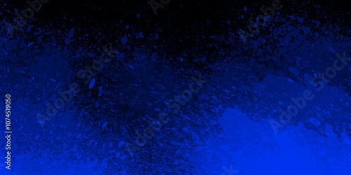 Abstract background with bubbles. dark blue watercolor background on white canvas wet color. Foam shot in macro style. There is light space for your text. powder colorful isolated.	
