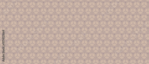 Wallpaper Mural Seamless geometric pattern design. Abstract tech background. Simple vector ornament for web backdrop or fabric, paper print. Torontodigital.ca