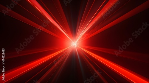 Radial red light through the tunnel glowing in the darkness for print designs templates, Advertising materials, Email Newsletters, Header webs, e commerce signs retail shopping, advertisement business
