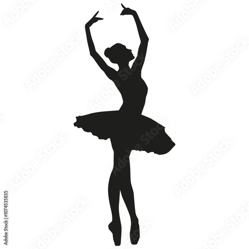 Ballerina silhouette