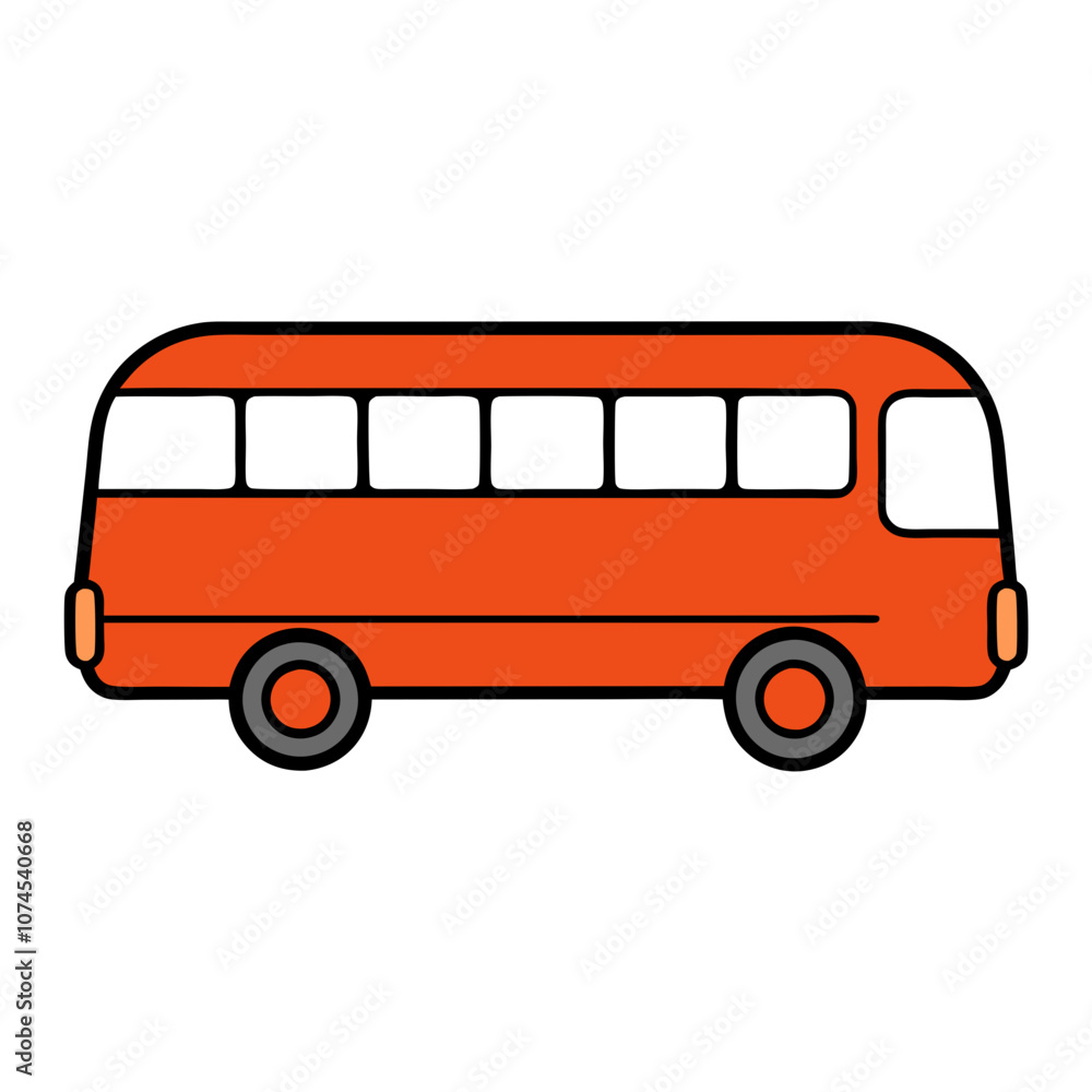 bus isolated on white bus isolated on white