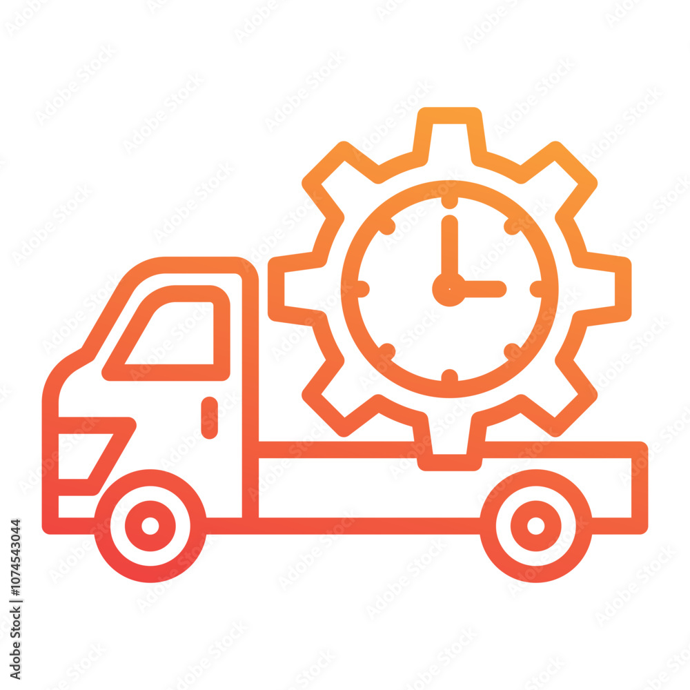 Transportation Management Icon Transportation Management Icon
