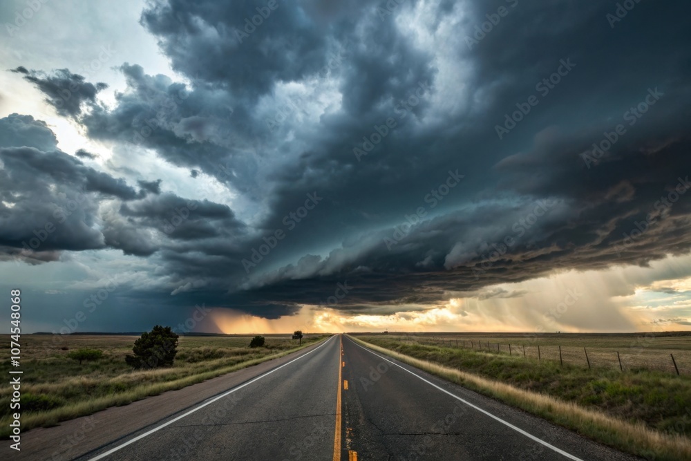 The Road Leads The Way To The Storm The Road Leads The Way To The Storm
