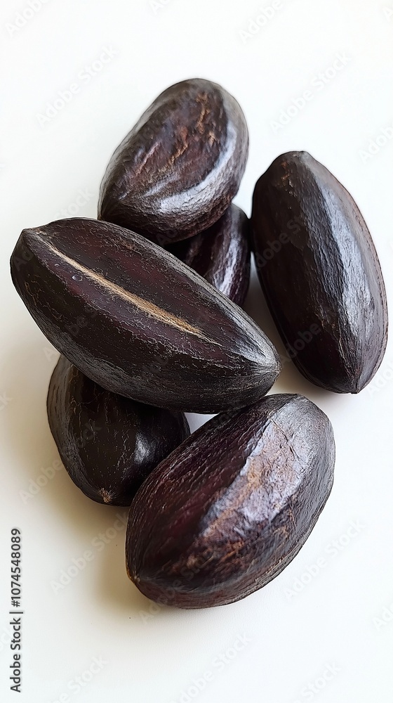 An aromatic Tonka bean group.. An aromatic Tonka bean group..