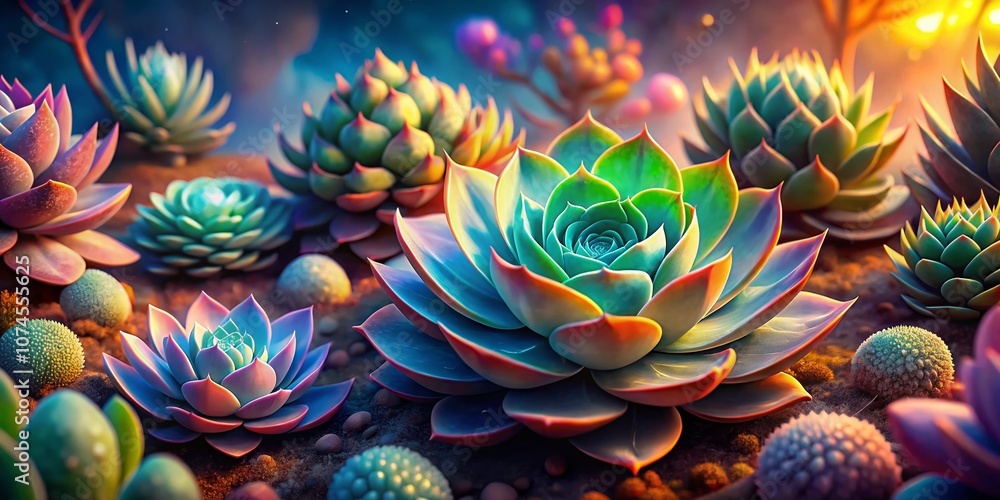 Surreal Watercolor Painting of Succulents Blending Nature and Artistry in a Dreamlike Landscape with Soft Hues and Intricate Details for Unique Home Decor and Art Lovers Surreal Watercolor Painting of Succulents Blending Nature and Artistry in a Dreamlike Landscape with Soft Hues and Intricate Details for Unique Home Decor and Art Lovers
