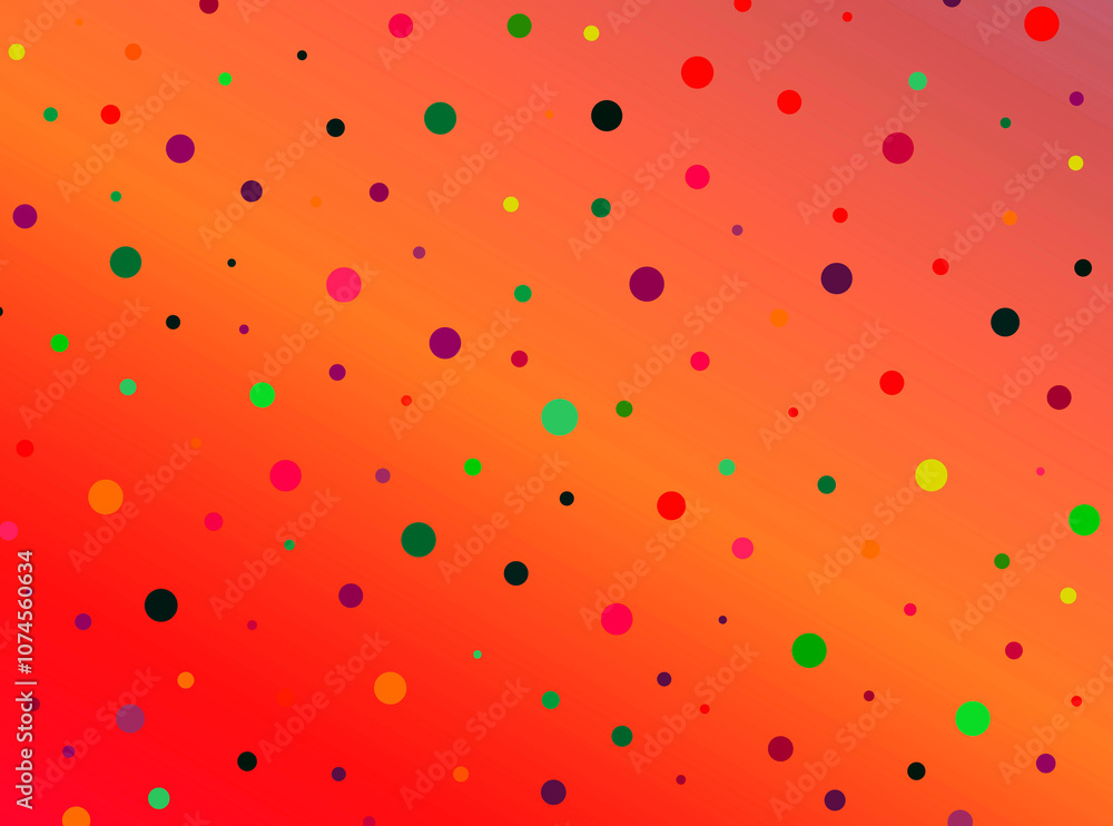 colorful polka dots . abstract background colorful polka dots . abstract background