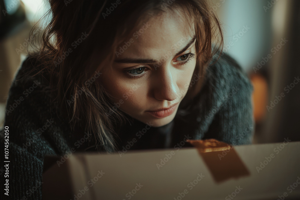 Woman Packing Items in Low Angle View Woman Packing Items in Low Angle View