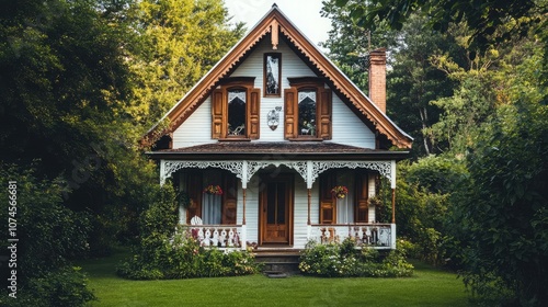 wooden house