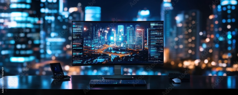 Exclusive News Desk Setup with Dynamic Technology and Modern Design for Engaging Broadcast Experiences. Exclusive News Desk Setup with Dynamic Technology and Modern Design for Engaging Broadcast Experiences.