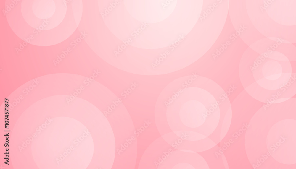 Abstract background. Pink and white gradation. Geometric Circle effect style. Modern minimalist banner background illustration Abstract background. Pink and white gradation. Geometric Circle effect style. Modern minimalist banner background illustration