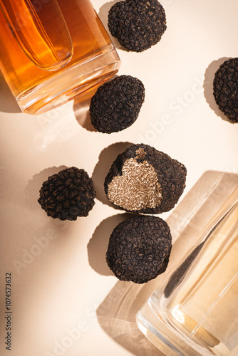 Wallpaper Mural Perfume Black Truffle is the fragrance of ultimate luxury. Heady base notes of black truffle, the fragrance of expensive and rare ingredients Torontodigital.ca