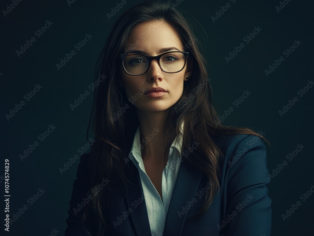 Businesswoman posing for a photo Businesswoman posing for a photo