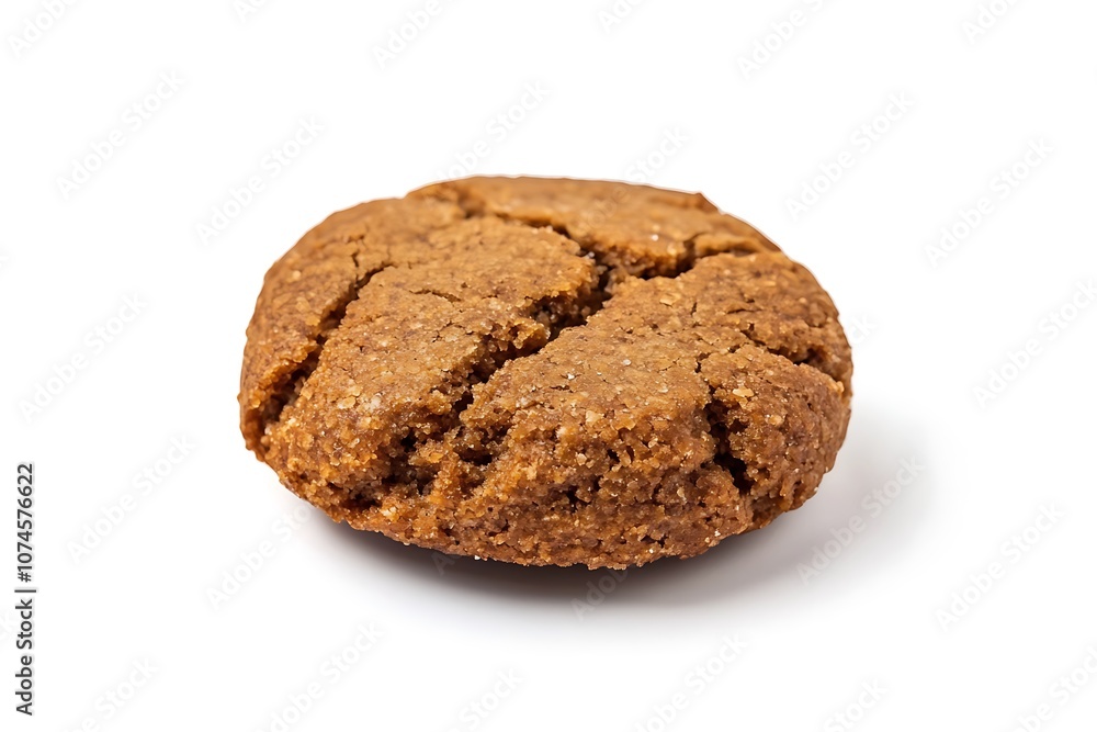 Biscuit isolated on a white background, close up Biscuit isolated on a white background, close up