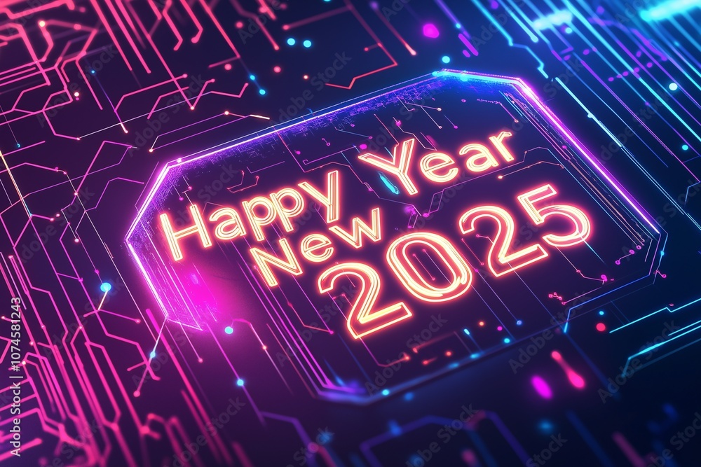 A futuristic, tech inspired background with a holographic A futuristic, tech inspired background with a holographic