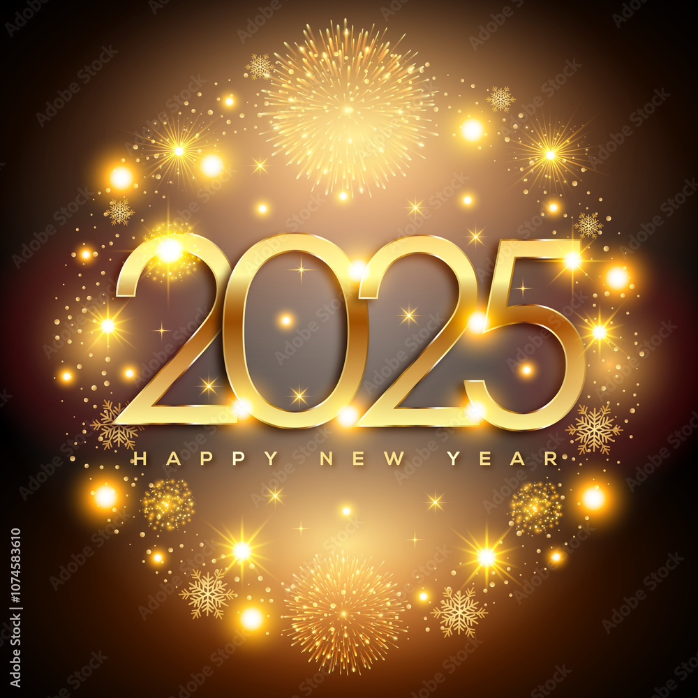 2025 Happy New Year Greeting Card 2025 Happy New Year Greeting Card