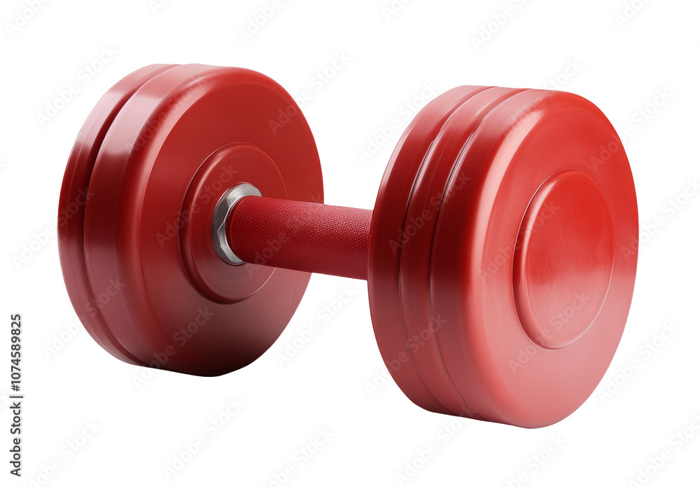 High-Quality PNG one red dumbell, png file Isolated on White Background – High Resolution High-Quality PNG one red dumbell, png file Isolated on White Background – High Resolution