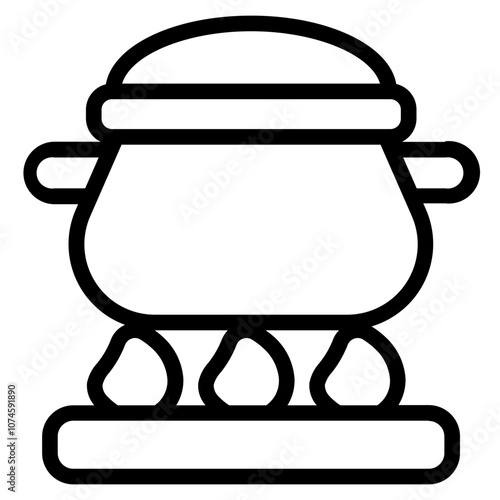 Boil Line Icon