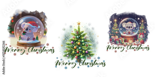 christmas decorations.