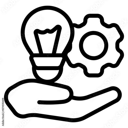 Creative idea Line Icon