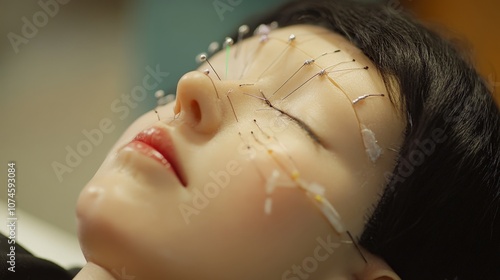 use of electroacupuncture. photo