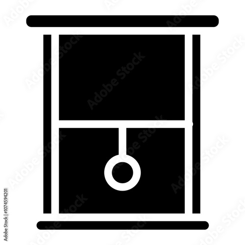 Roller curtain Solid Icon
