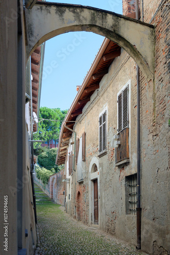 scorcio di avigliana, torino, italia photo