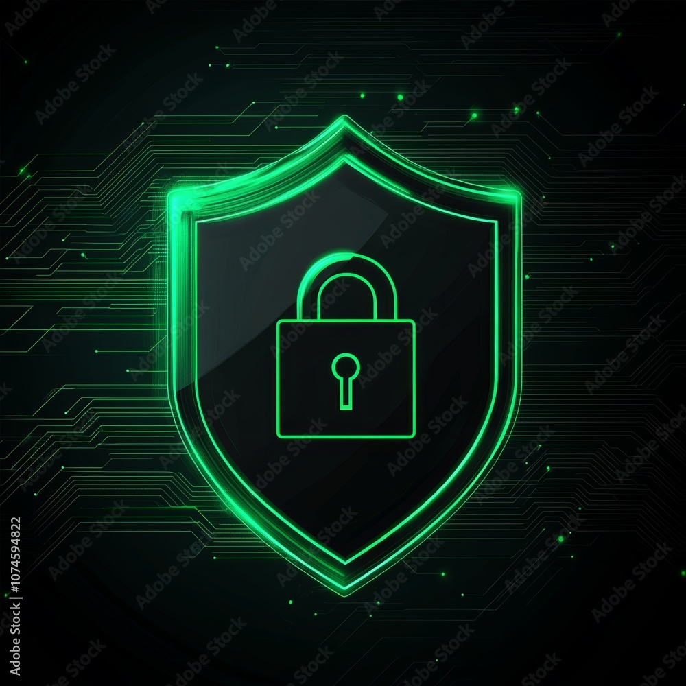 An ultra realistic cyber security theme with padlock protection of private information and data concept. Locks on blue integrated circuit. An ultra realistic cyber security theme with padlock protection of private information and data concept. Locks on blue integrated circuit.