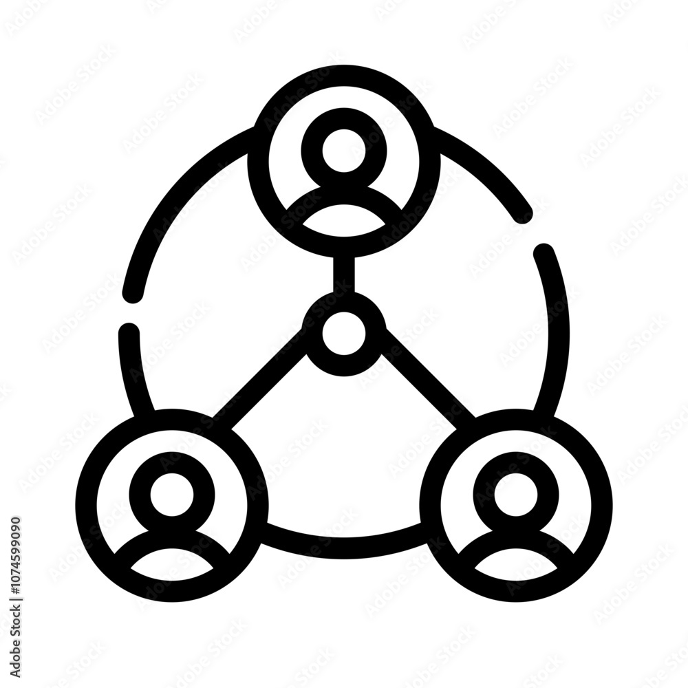 Icon Hyperlink With Style Outline Icon Hyperlink With Style Outline