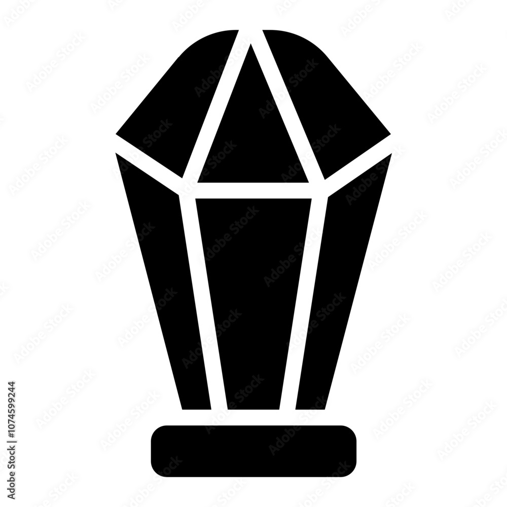 Crystal meth Solid Icon Crystal meth Solid Icon