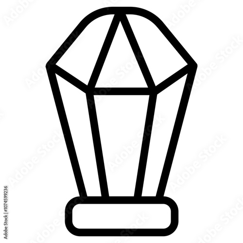 Crystal meth Line Icon