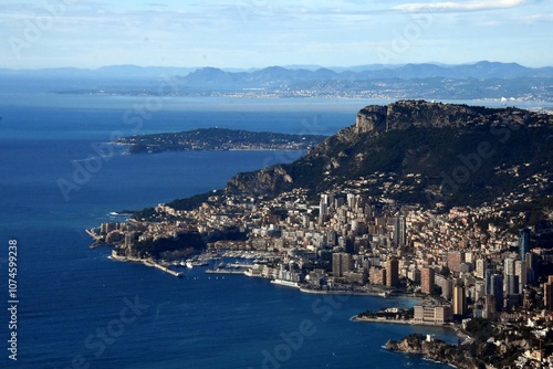 Monaco, vue d'avion photo