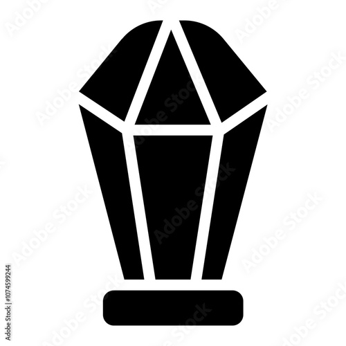 Crystal meth Solid Icon