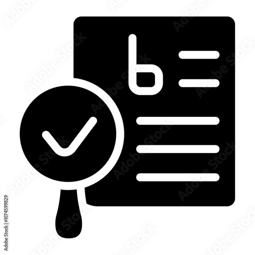 Grammar Solid Icon