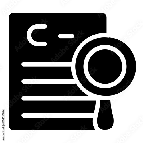 Grammar Solid Icon
