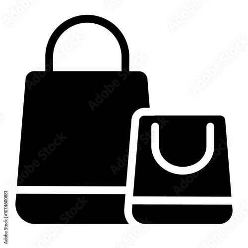 Shop addiction Solid Icon