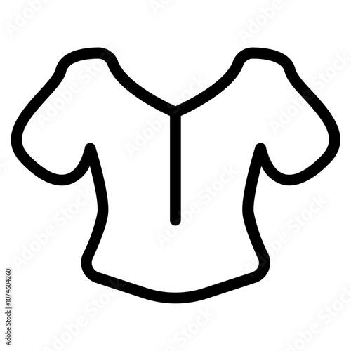 Blouse Line Icon