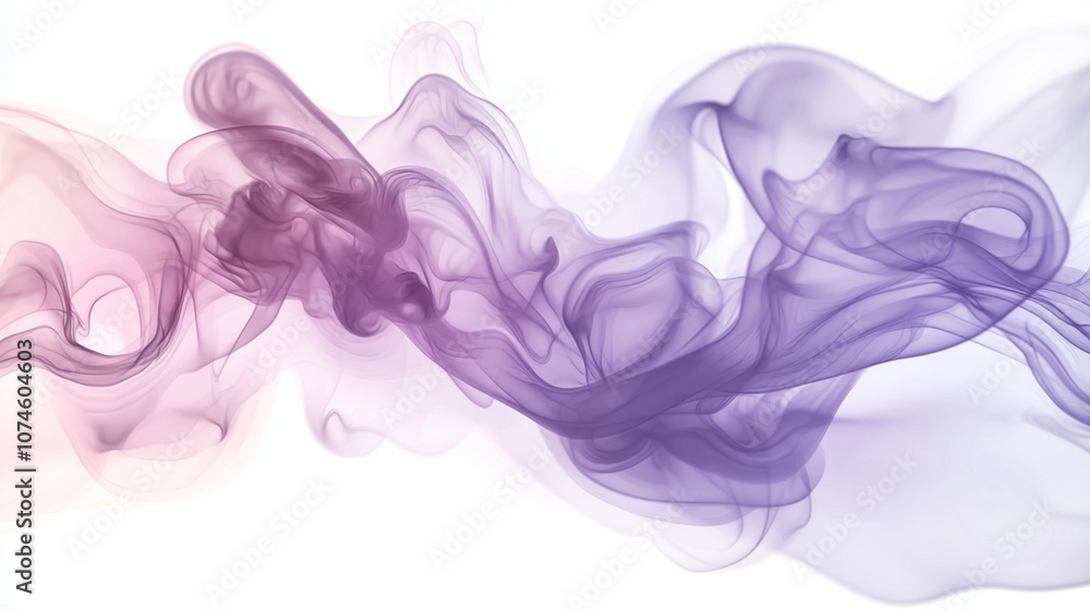 Soft flowing purple and pink smoke with gentle texture, abstract digital art with smooth movement Soft flowing purple and pink smoke with gentle texture, abstract digital art with smooth movement