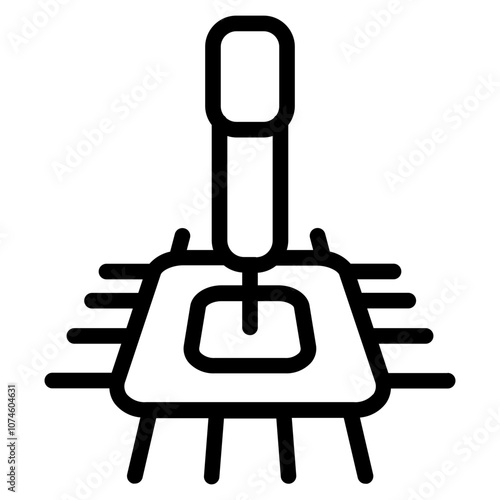 Electronic services Line Icon