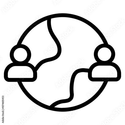 Migration Line Icon