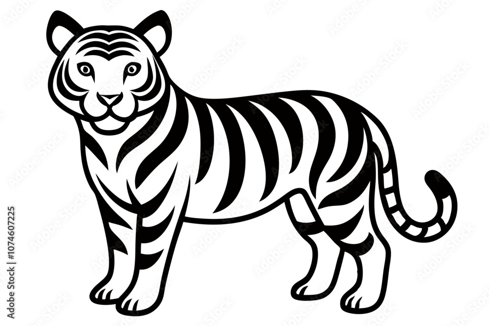 Creative animal vector illustration with a white background Creative animal vector illustration with a white background