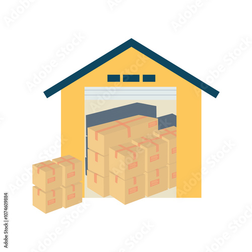 Delivery Vector Illustration - 05