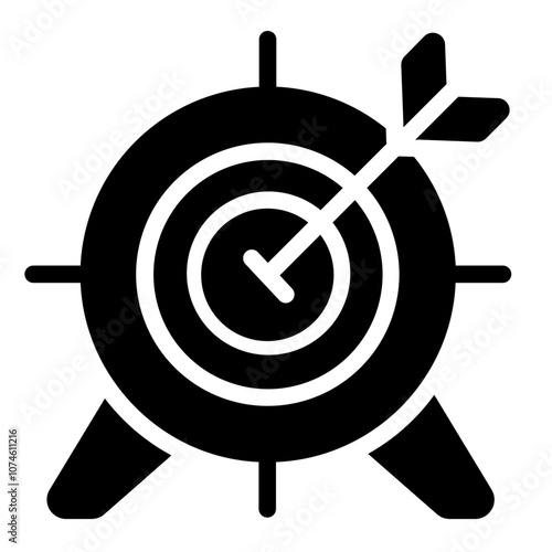 Target Solid Icon