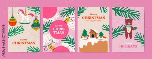 Christmas card set